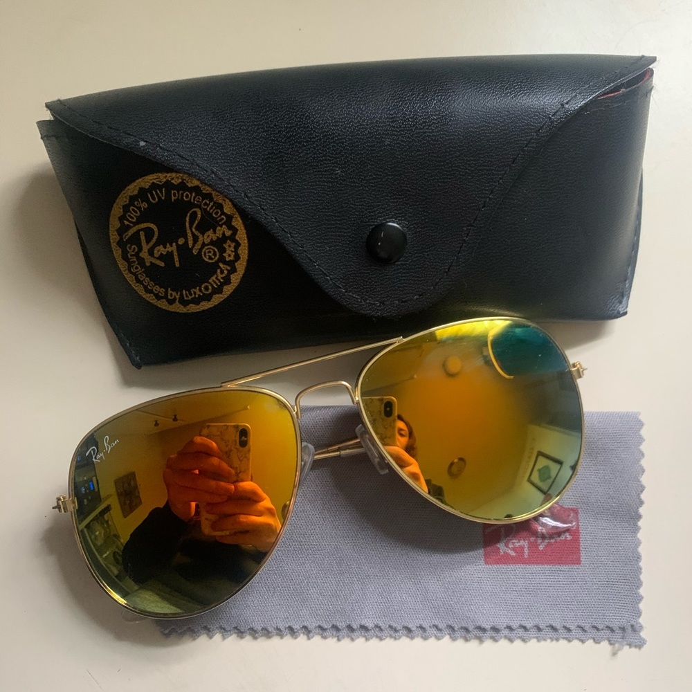Ray Ban Classic Aviator Sunglasses Authentic